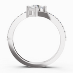 0.76 Carat Diamond Engagement Ring