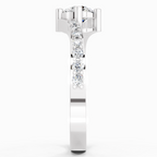 0.76 Carat Diamond Engagement Ring