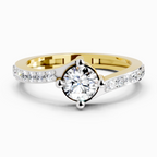 0.76 Carat Diamond Engagement Ring