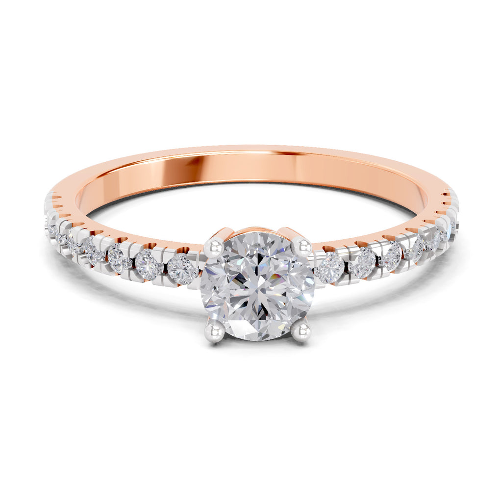 0.76 Carat Diamond Engagement Ring