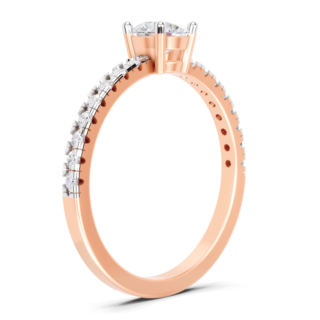 0.67 Carat Solitaire Diamond Ring