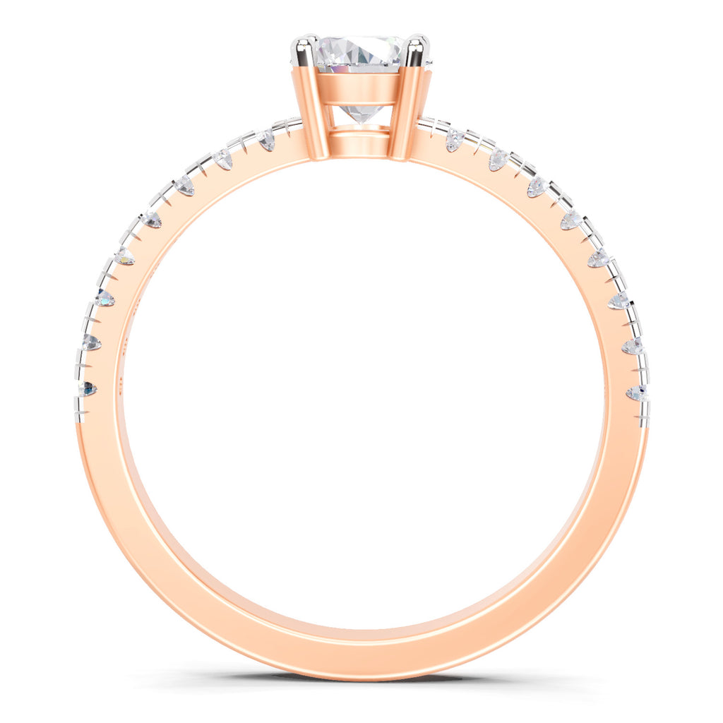 0.67 Carat Solitaire Diamond Ring