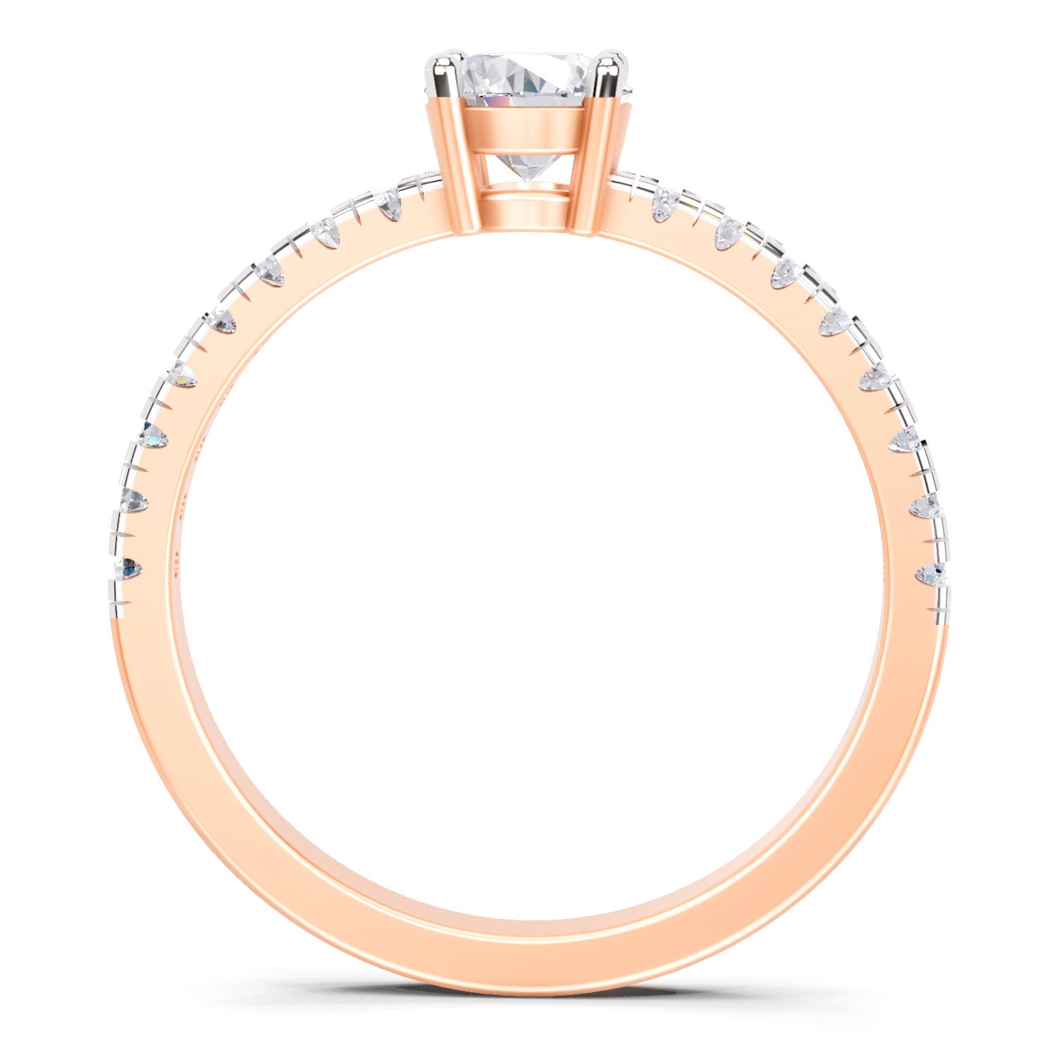 0.67 Carat Solitaire Diamond Ring
