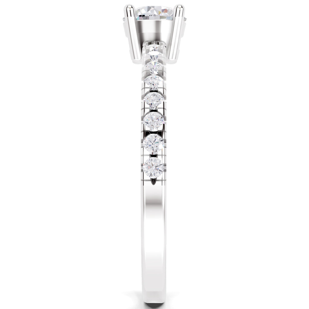 0.67 Carat Solitaire Diamond Ring