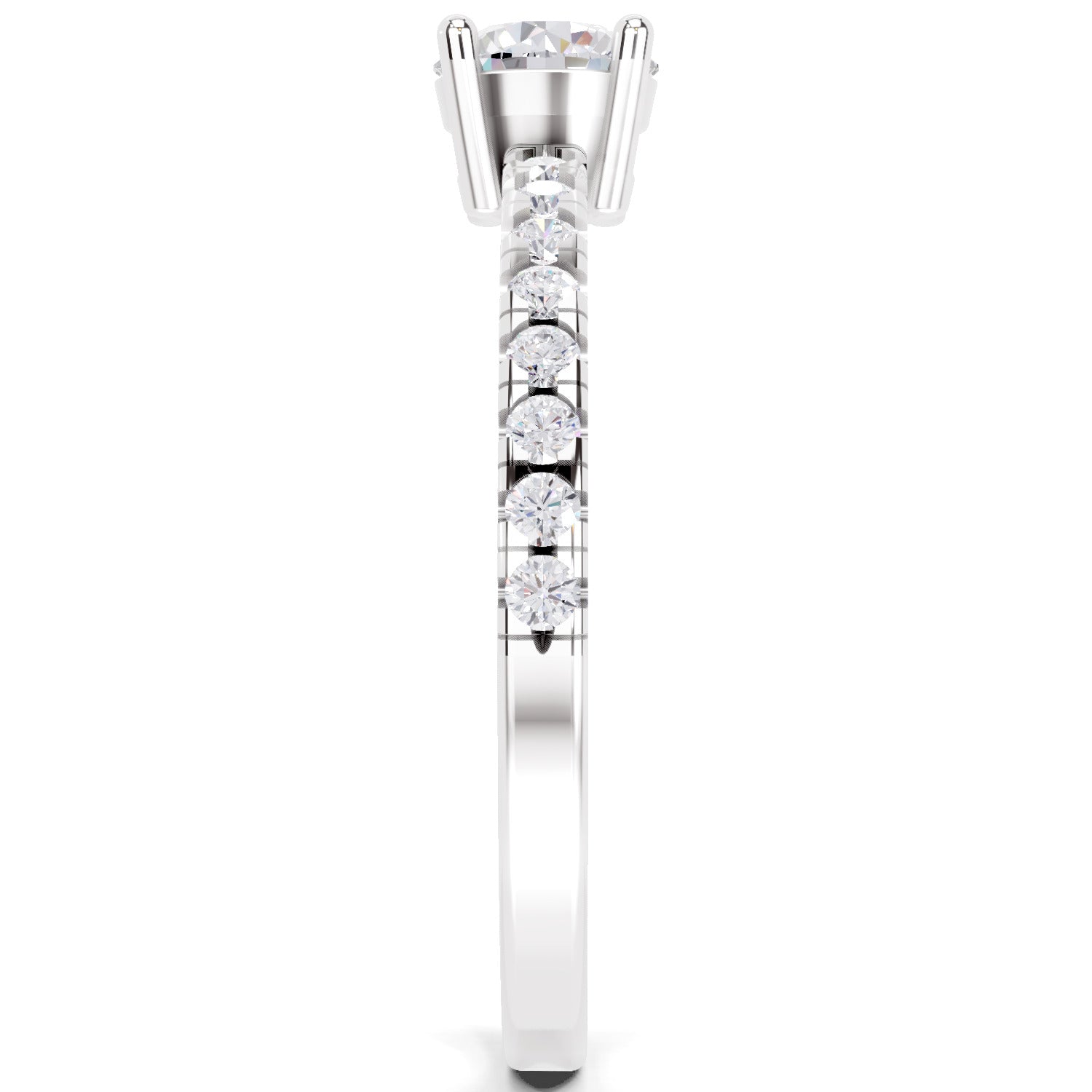 0.67 Carat Solitaire Diamond Ring