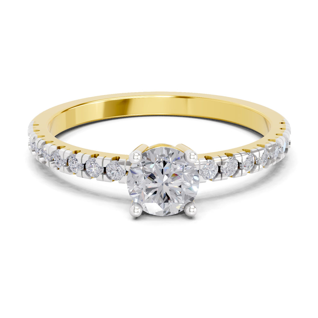 0.67 Carat Solitaire Diamond Ring