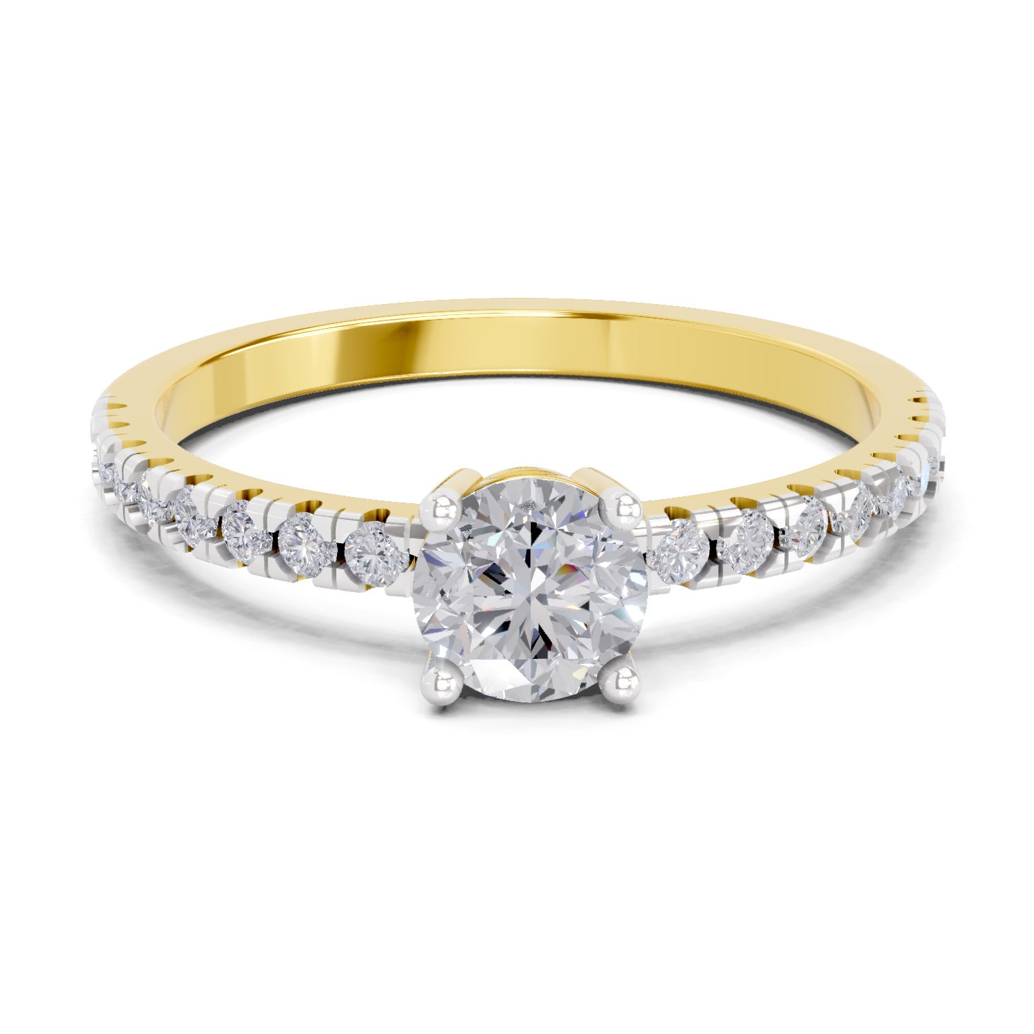 0.67 Carat Solitaire Diamond Ring