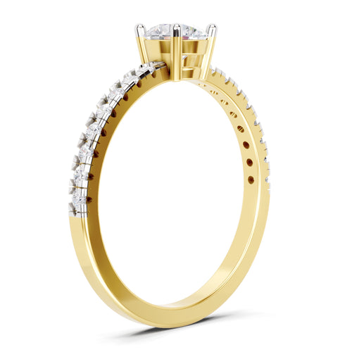 0.67 Carat Solitaire Diamond Ring