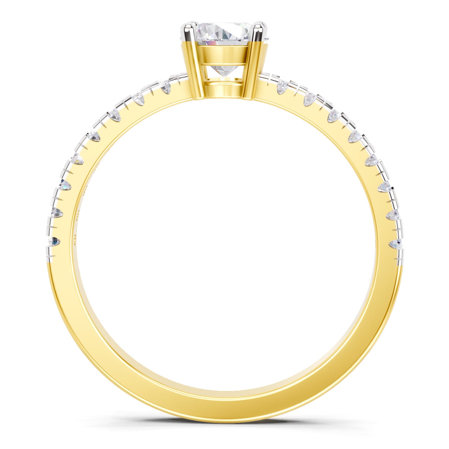 0.67 Carat Solitaire Diamond Ring