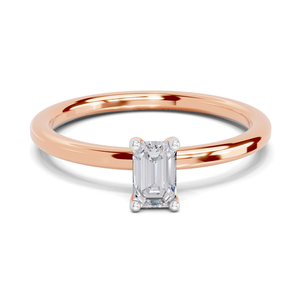 Sparkles Solitaire Ring 0.50 Carat Pear Shape