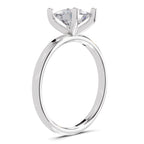 1.38 Carat Cushion Shape Solitaire Diamond Engagement Ring