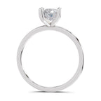1.38 Carat Cushion Shape Solitaire Diamond Engagement Ring