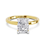 1.38 Carat Cushion Shape Solitaire Diamond Engagement Ring
