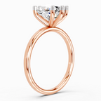 2.06 Carat Cushion Shape Solitaire Diamond Ring