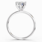 2.06 Carat Cushion Shape Solitaire Diamond Ring