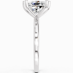 2.06 Carat Cushion Shape Solitaire Diamond Ring