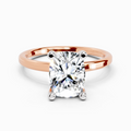 2.06 Carat Cushion Shape Solitaire Diamond Ring