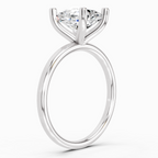 2.13 Carat Cushion Shape Solitaire Diamond Ring