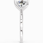 2.13 Carat Cushion Shape Solitaire Diamond Ring