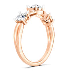 Sparkles 3 Stone Ring 1 Carat Diamond