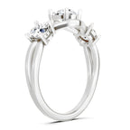 Sparkles 3 Stone Ring 1 Carat Diamond