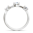 Sparkles 3 Stone Ring 1 Carat Diamond