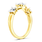 Sparkles 3 Stone Ring 1 Carat Diamond