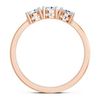 Sparkles 3 Stone Ring 0.75 Carat Diamond