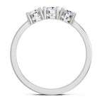Sparkles 3 Stone Ring 0.75 Carat Diamond