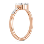 1.17 Carat Oval Solitaire Ring FG VS Diamond