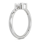 1.17 Carat Oval Solitaire Ring FG VS Diamond