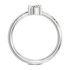 1.17 Carat Oval Solitaire Ring FG VS Diamond