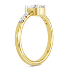 1.17 Carat Oval Solitaire Ring FG VS Diamond
