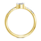 1.17 Carat Oval Solitaire Ring FG VS Diamond