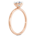 Sparkles 6 Prong Solitaire Ring 0.75 Carat Diamond