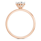 Sparkles 6 Prong Solitaire Ring 0.75 Carat Diamond