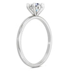 Sparkles 6 Prong Solitaire Ring 0.75 Carat Diamond