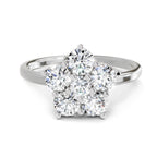 1.13 Carat Floral Ring FG VS Diamond