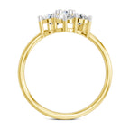 1.13 Carat Floral Ring FG VS Diamond