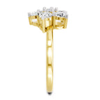 1.13 Carat Floral Ring FG VS Diamond