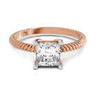 1.13 Carat Floral Ring FG VS Diamond