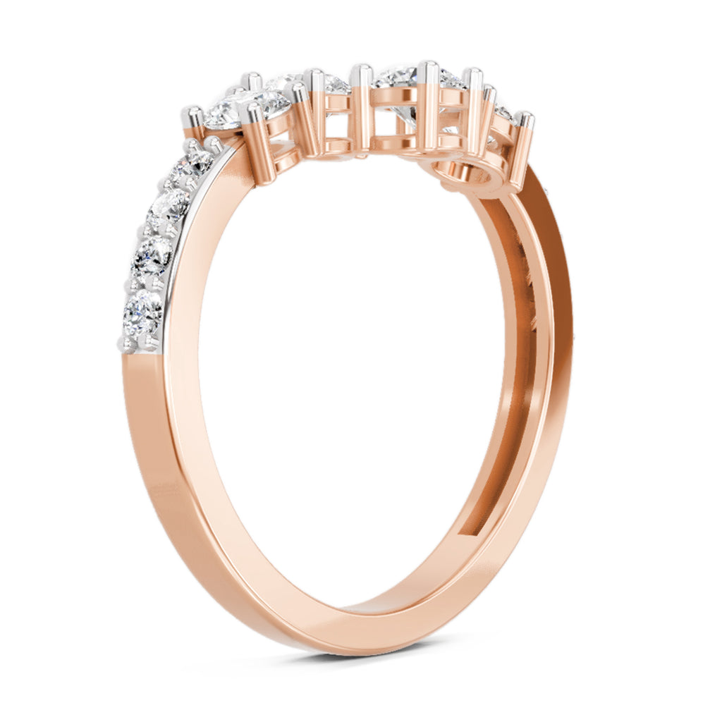 0.96 Carat Open Ring FG VS Diamond