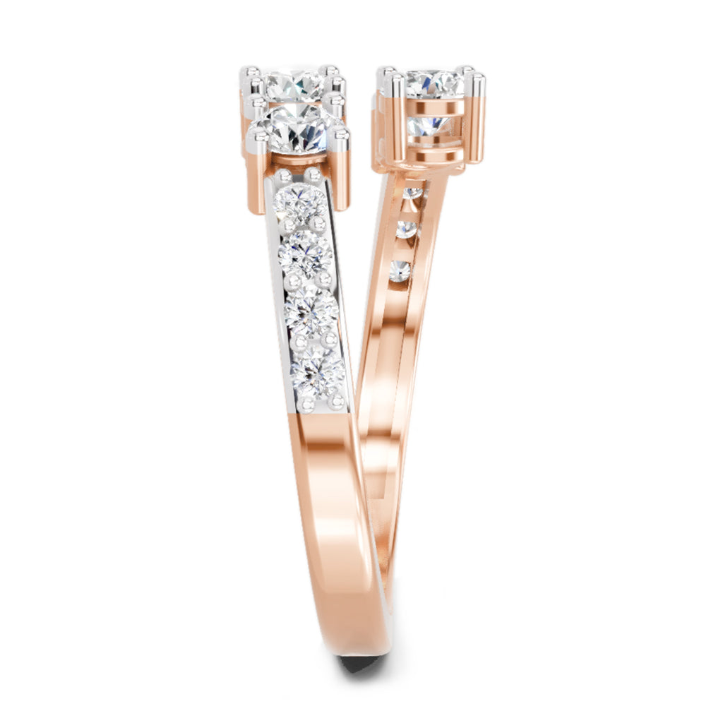 0.96 Carat Open Ring FG VS Diamond