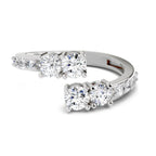 0.96 Carat Open Ring FG VS Diamond