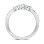 0.96 Carat Open Ring FG VS Diamond