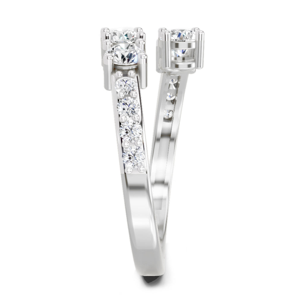 0.96 Carat Open Ring FG VS Diamond