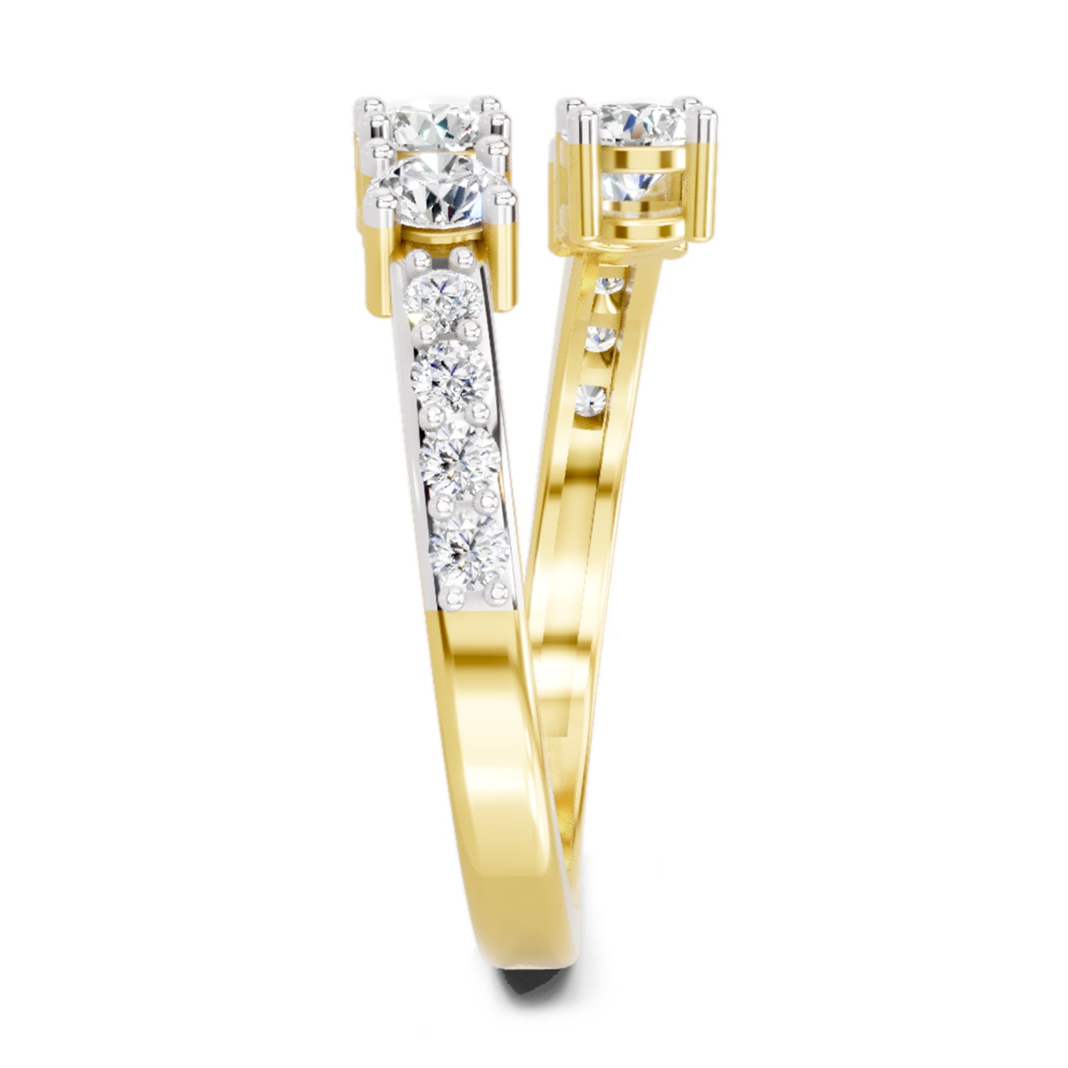 0.96 Carat Open Ring FG VS Diamond