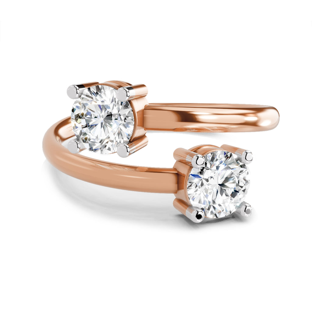 0.96 Carat Open Ring FG VS Diamond