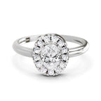 Ring 0.75 Carat Oval Shape Diamond