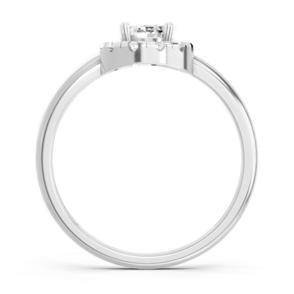 Ring 0.75 Carat Oval Shape Diamond